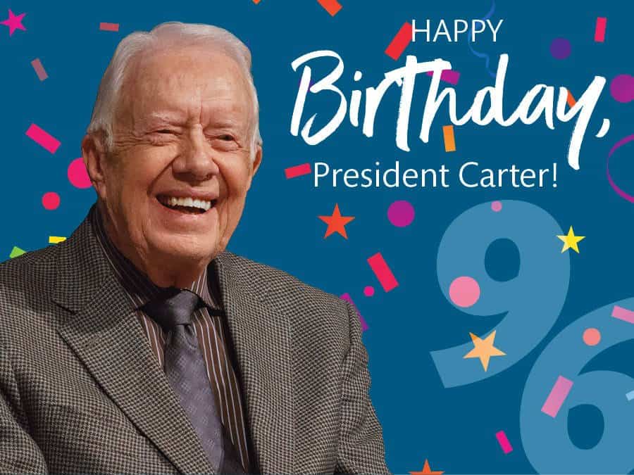 Happy birthday ecard for president carter 