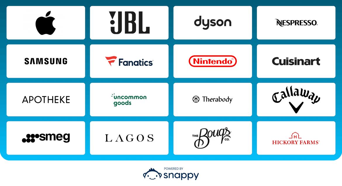 Top brands employee gifts