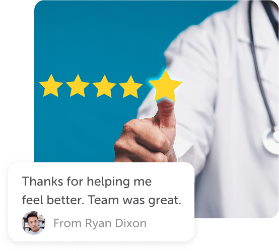 Improve patient experience score