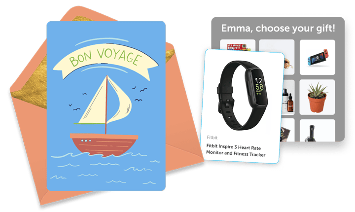 Bon Voyage Farewell eCard & Gifting Image