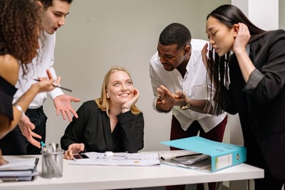 Group ecard for workplace