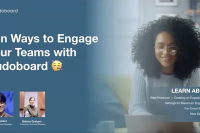 Team Building Ideas with Kudoboard