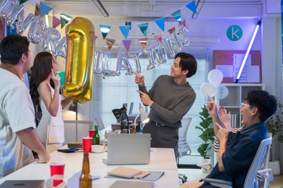 short anniversary message