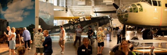 Hanger at the Pearl Harbor Aviation Museum