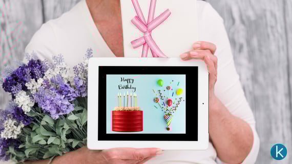 virtual group greeting cards