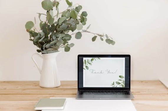 Digital Thank You Card