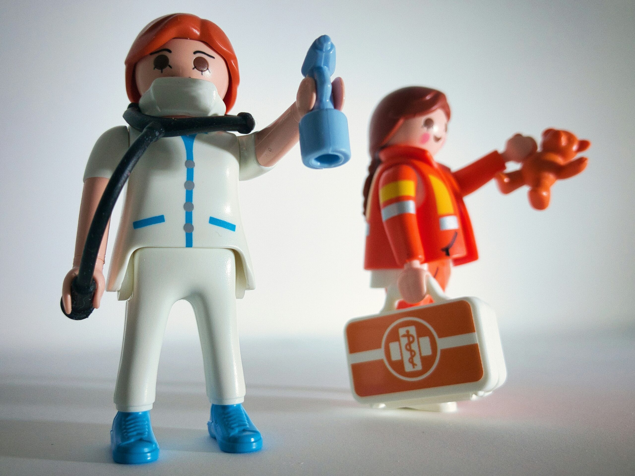 Lego medical professionals standing tall ready for nurses day 2025