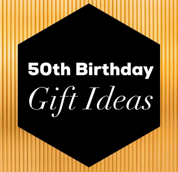 50th birthday gift ideas cover