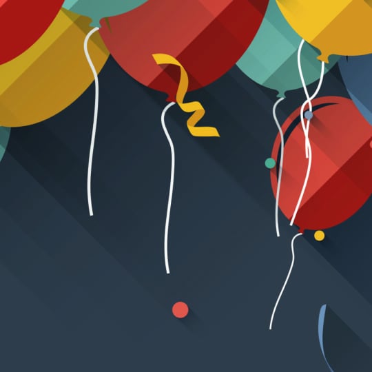 balloon birthday ecard