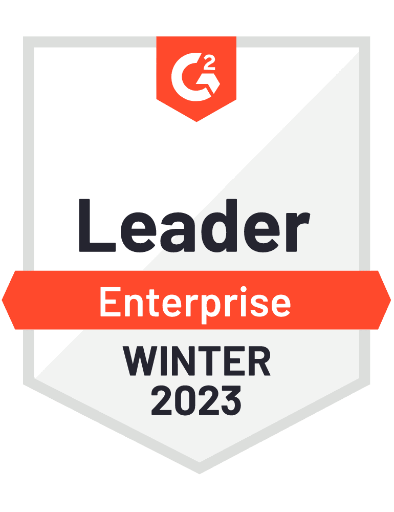 G2 Leader Enterprise Winter 2023