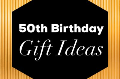 50th birthday gift ideas cover