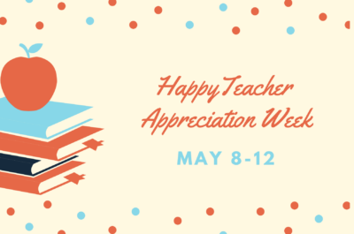 Happy Teacher Appreciation week card