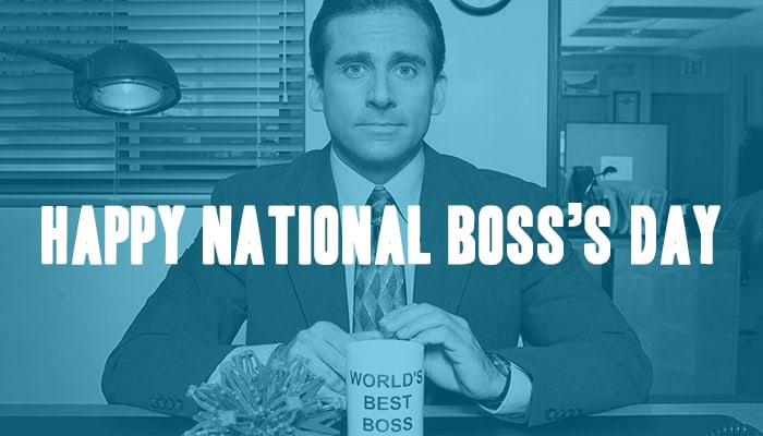 Happy National Boss's Day banner