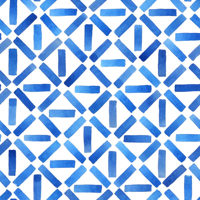 Blue tile pattern for background