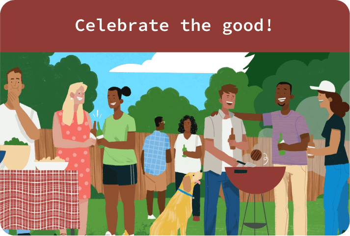 Celebrate the good! Kudoboard