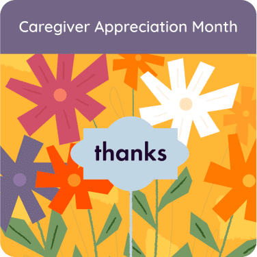 Caregiver Appreciation Month Kudoboard