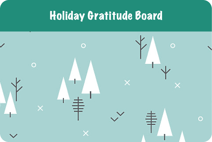 Holiday Gratitude Board
