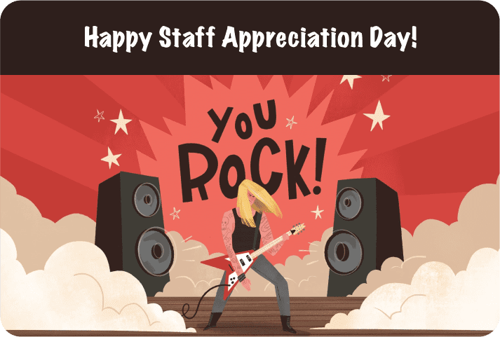 Happy Staff Appreciation Day! Kudoboard