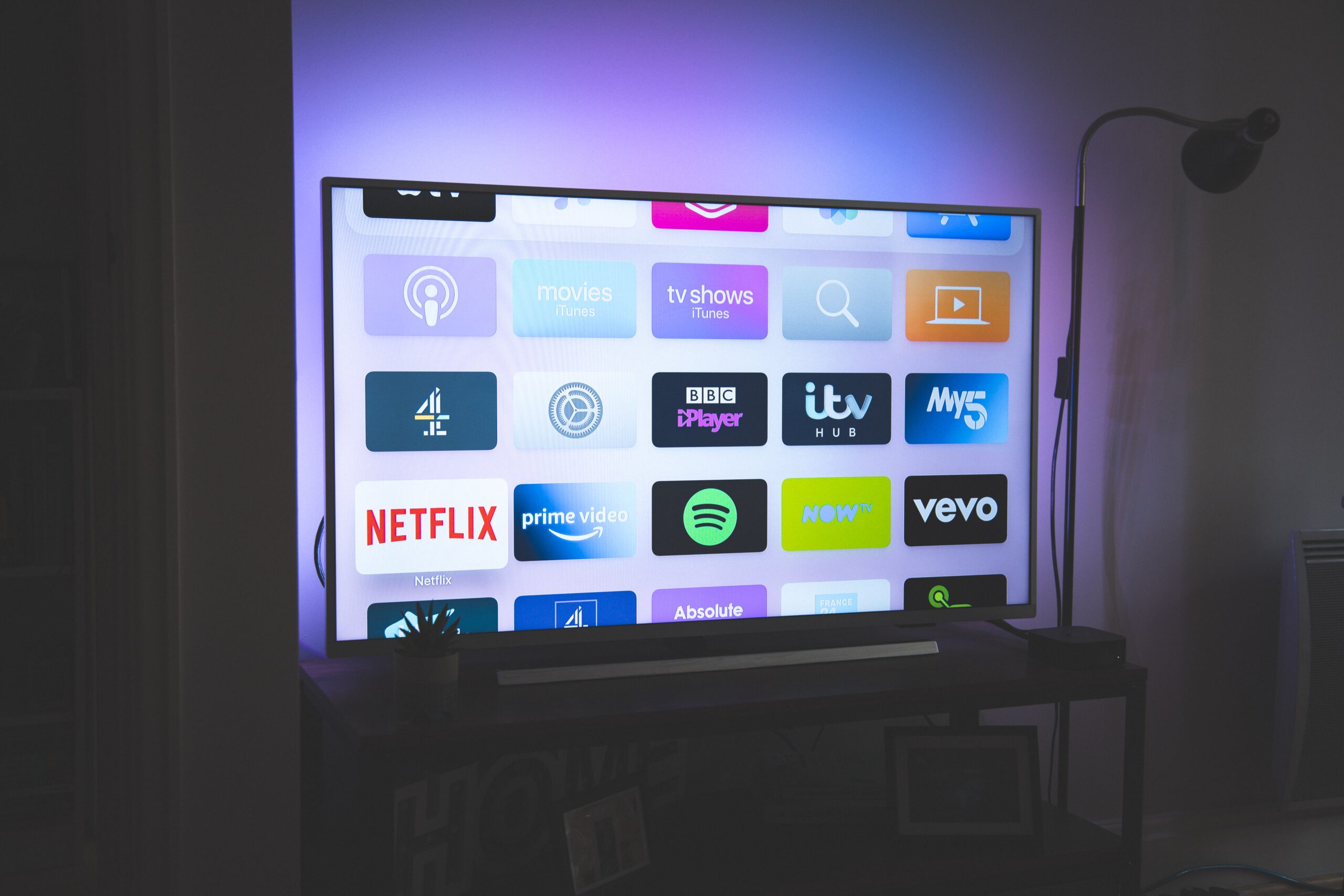 TV with streaming options