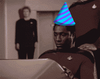 Cake inhaling Star Trek GIF