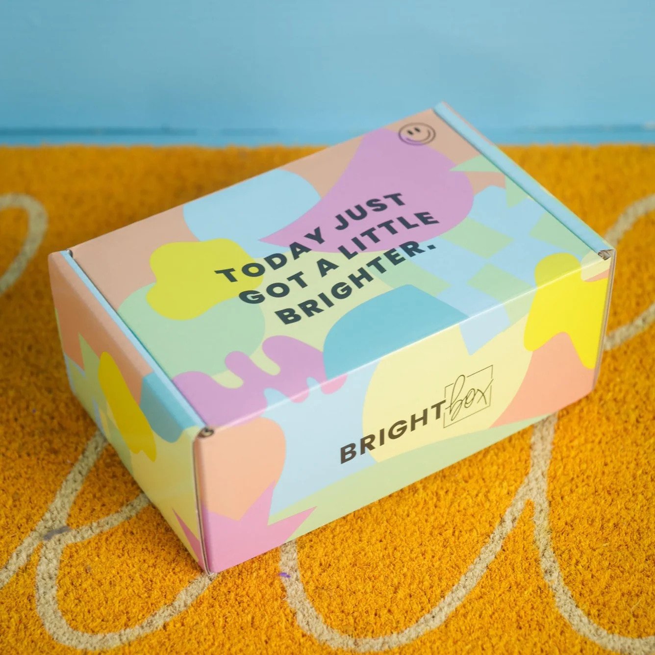 Brightbox on front porch