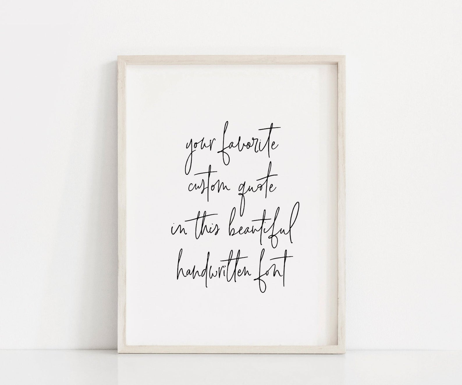 Your quote here in a frame