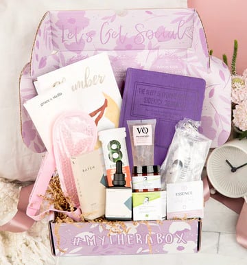 Subscription box with wellness products