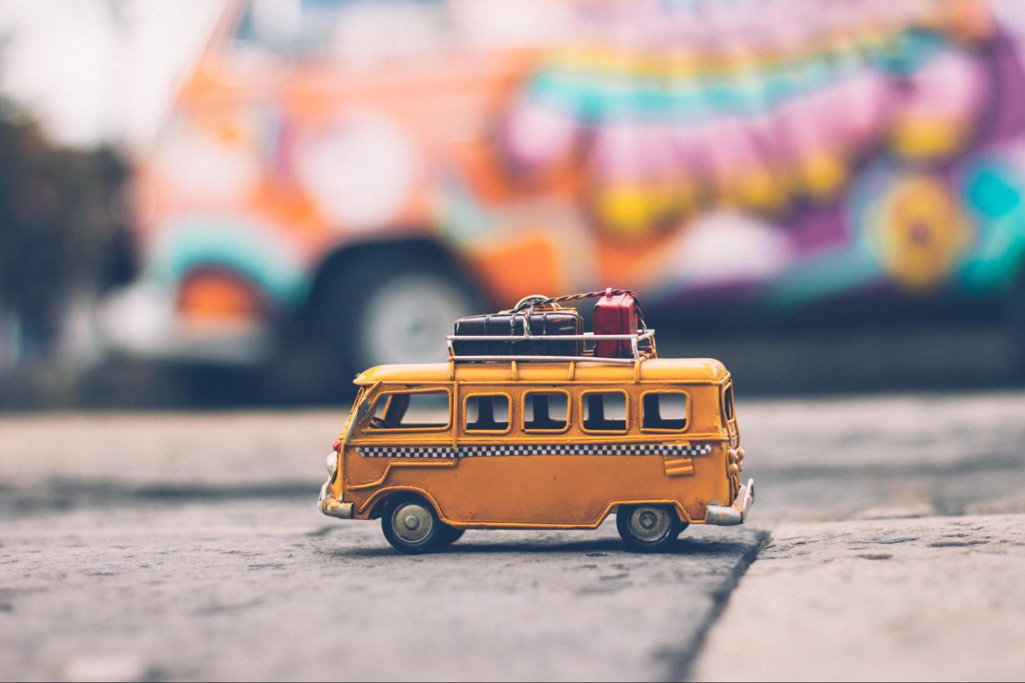 Miniature VW bus