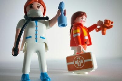 Lego medical professionals standing tall ready for nurses day 2025