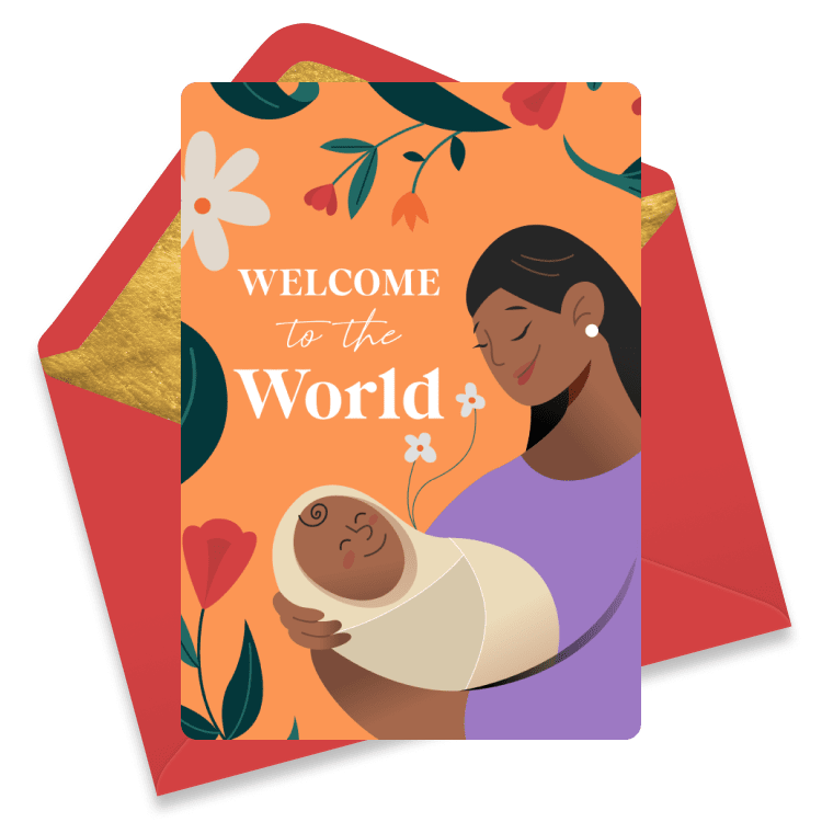 Welcome New Baby ecard