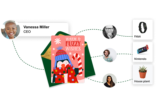 send holiday gifts to entire team