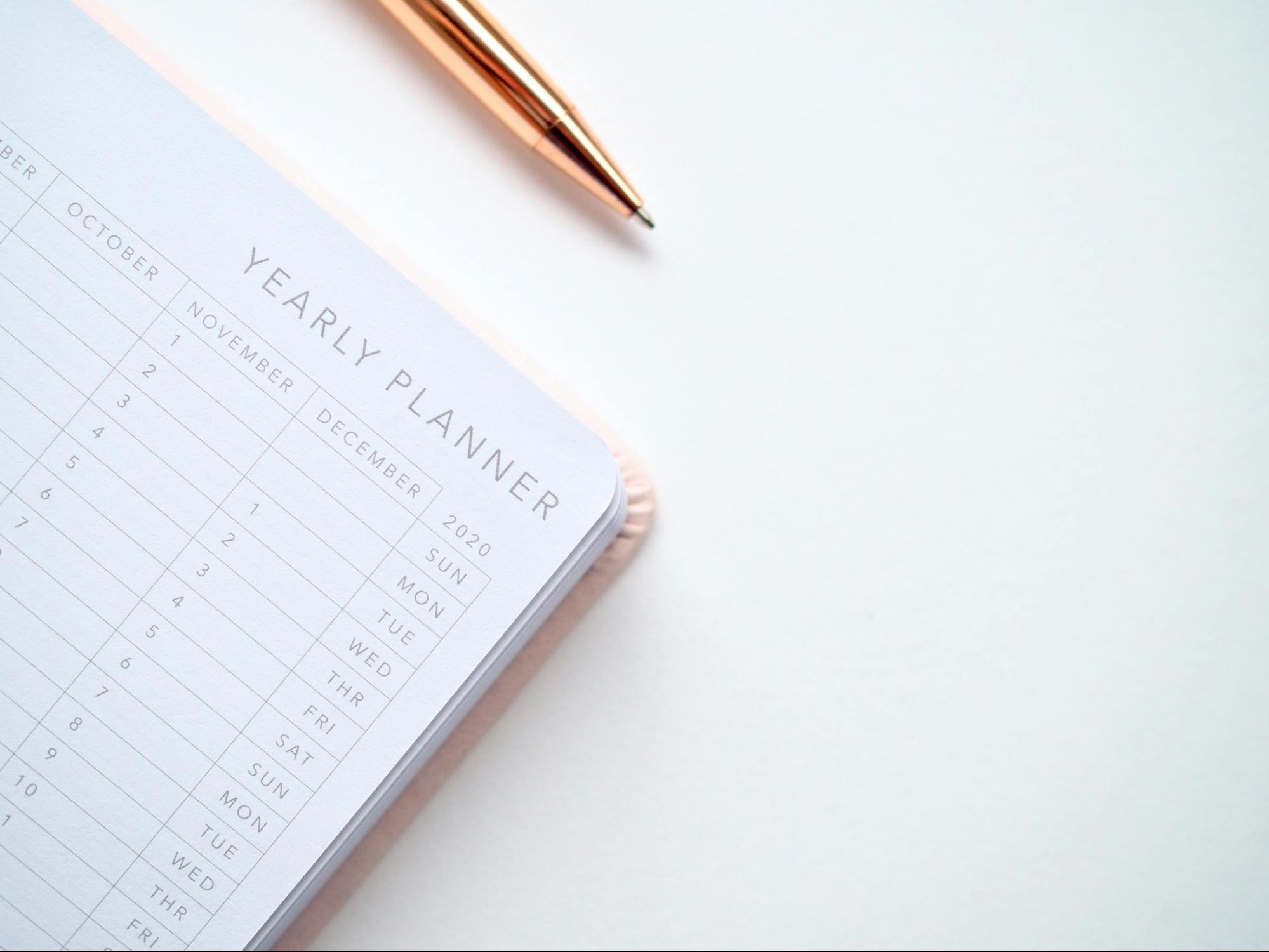 Recognition Calendar