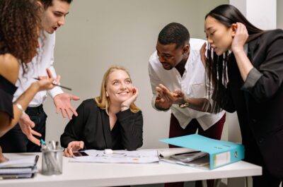 Group ecard for workplace