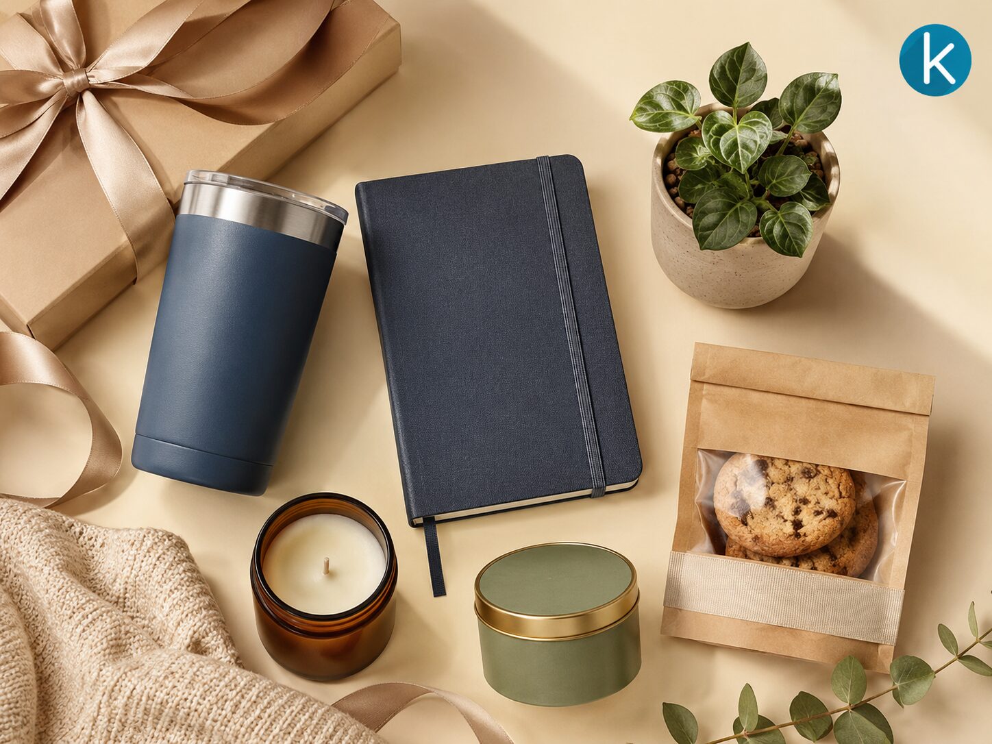 Curated gift menu