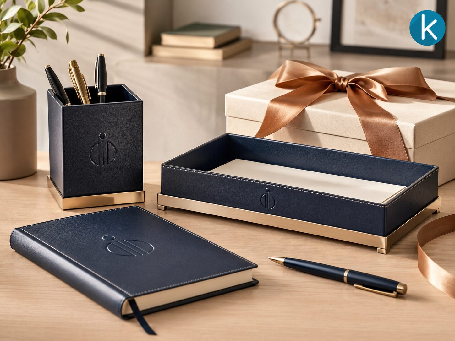 Personalized premium desk items